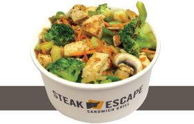 Steak Escape Cajun Chicken Bowl