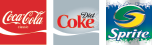 Coke, Diet Coke and Sprite